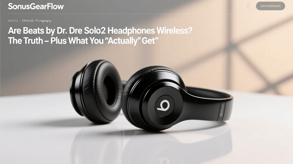 Beats Solo 2 Wireless? No — Here’s What You Get in 2026
