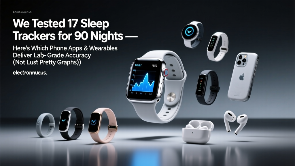 We Tested 17 Sleep Trackers for 90 Nights — Here’s Which Phone Apps & Wearables Deliver Lab-Grade Accuracy (Not Just Pretty Graphs)