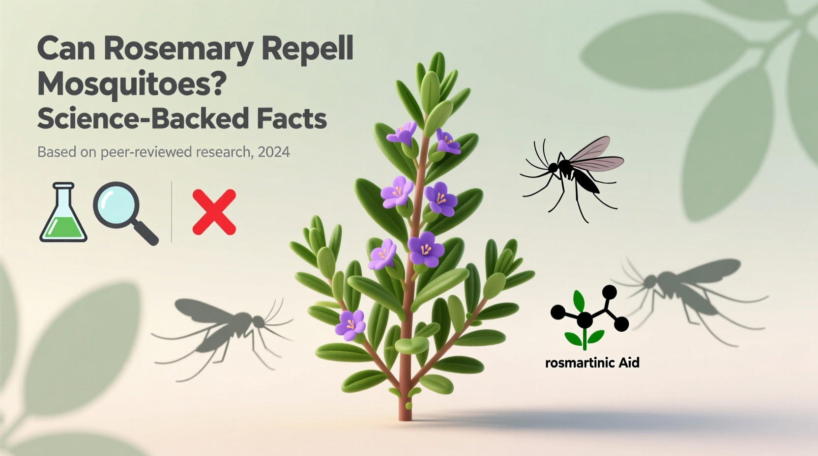 Can Rosemary Repel Mosquitoes