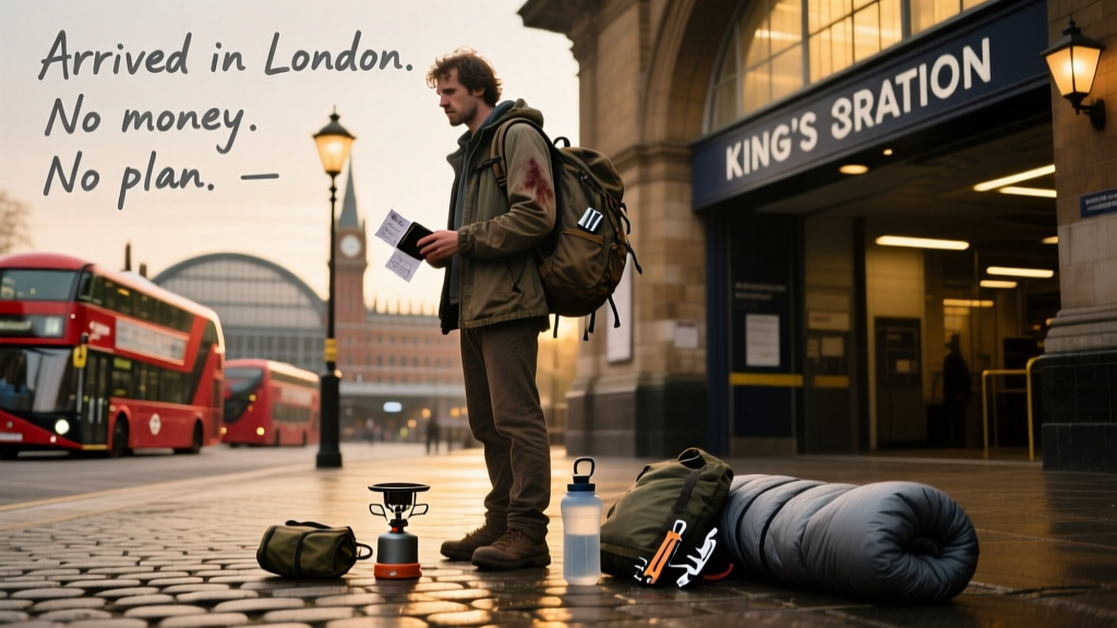 Arriving in London Alone and Without Any Money: A Real-World Survival Story (and What Gear Got Me Through)
