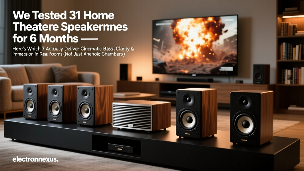 We Tested 31 Home Theater Speakers for 6 Months — Here’s Which 7 Actually Deliver Cinematic Bass, Clarity & Immersion in Real Rooms (Not Just Anechoic Chambers)