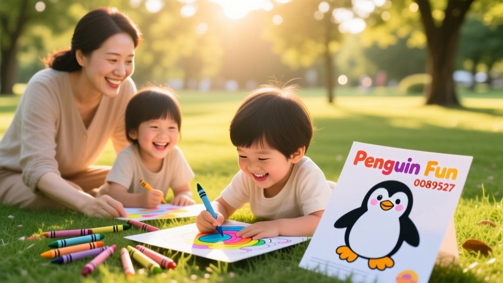 Penguin Coloring Pages for Your Little Ones: A Developmentally Rich, Screen-Free Activity for Ages 2–8