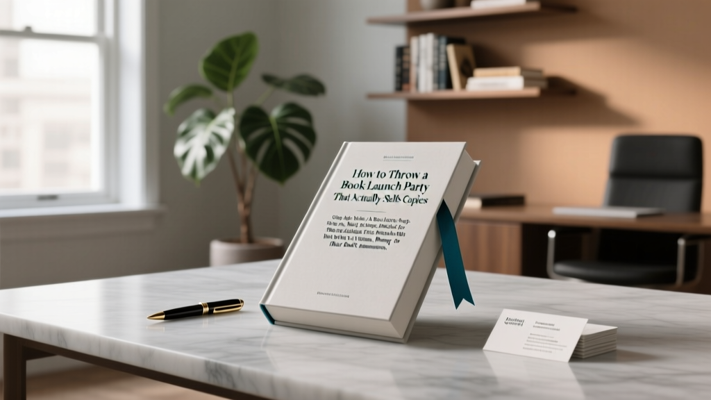 Book Launch Party That Sells: Stress-Light Guide (2026)