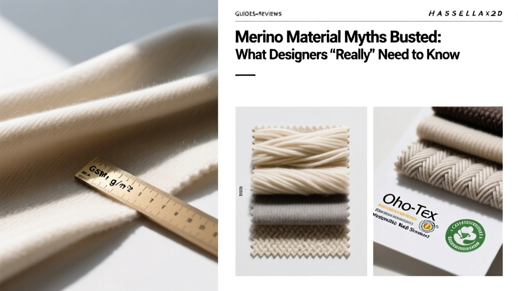 Merino Material Myths Busted: What Designers *Really* Need to Know