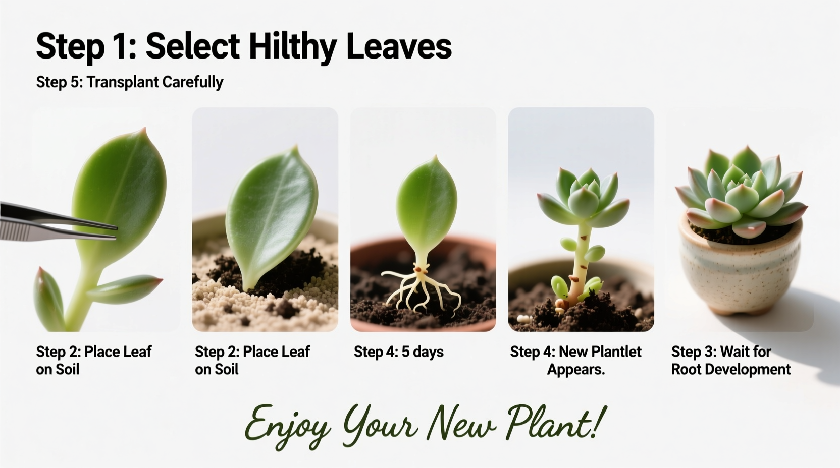 how to propagating succulents from leaves step by step guide for beginners