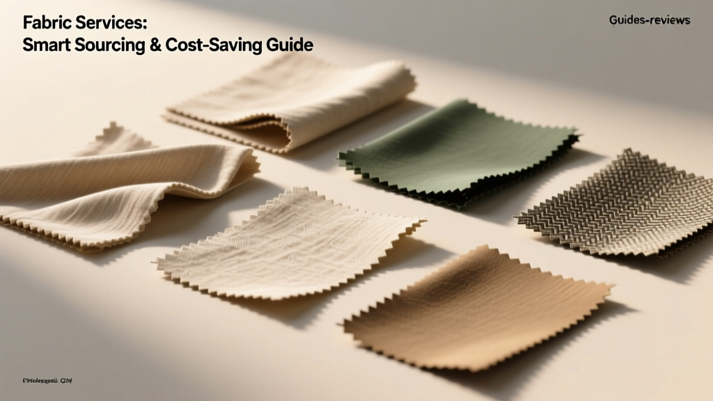 Fabric Services: Smart Sourcing & Cost-Saving Guide