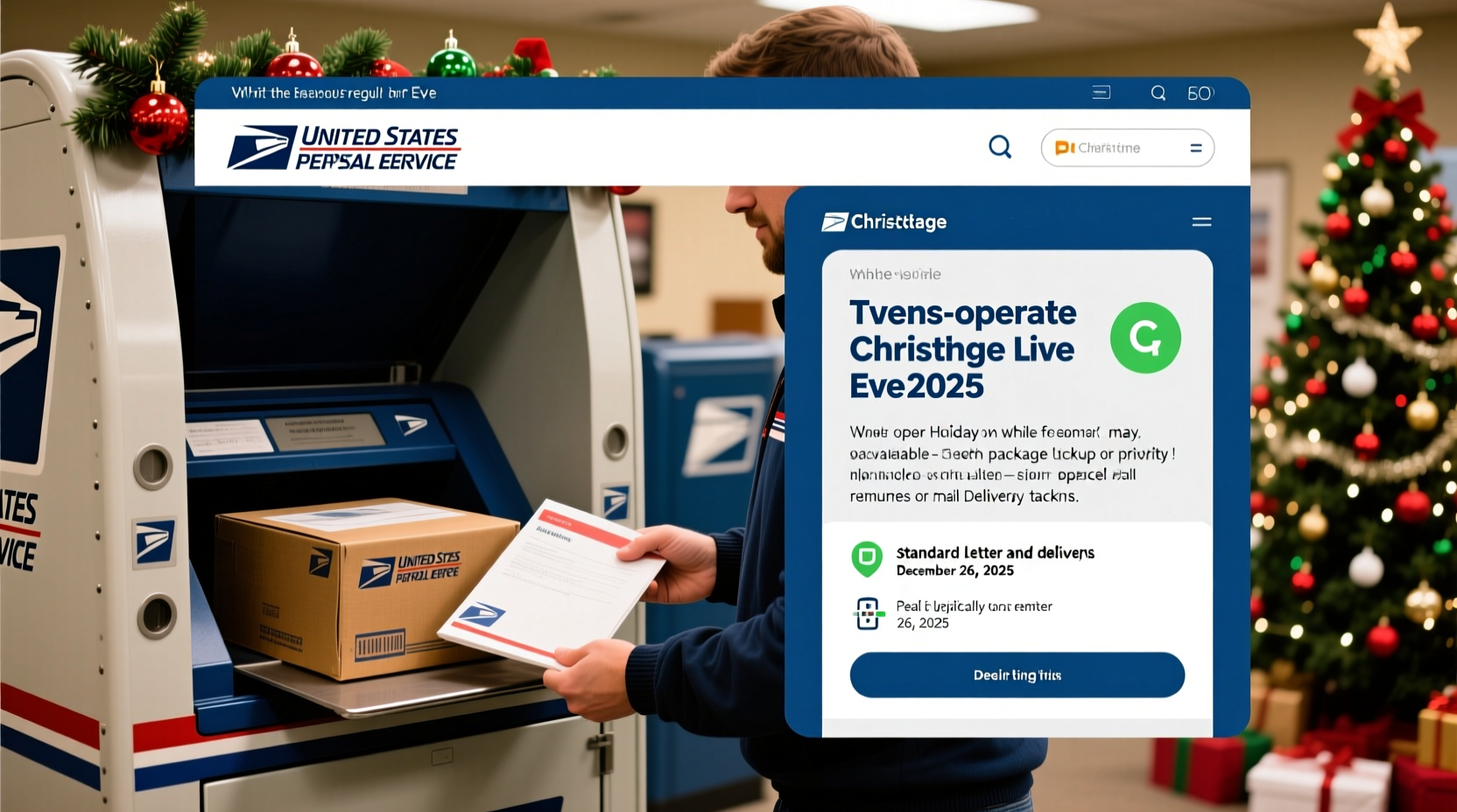 does-usps-run-on-christmas-eve-2025