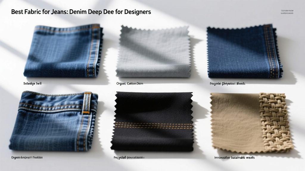 Best Fabric for Jeans: Denim Deep Dive for Designers
