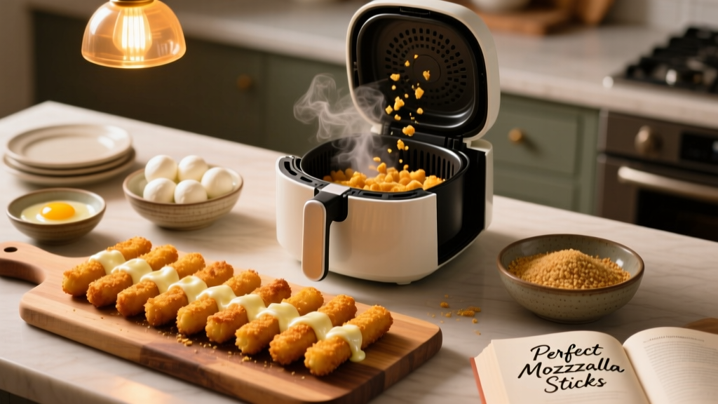 Best Air Fryer Temperature for Mozzarella Sticks