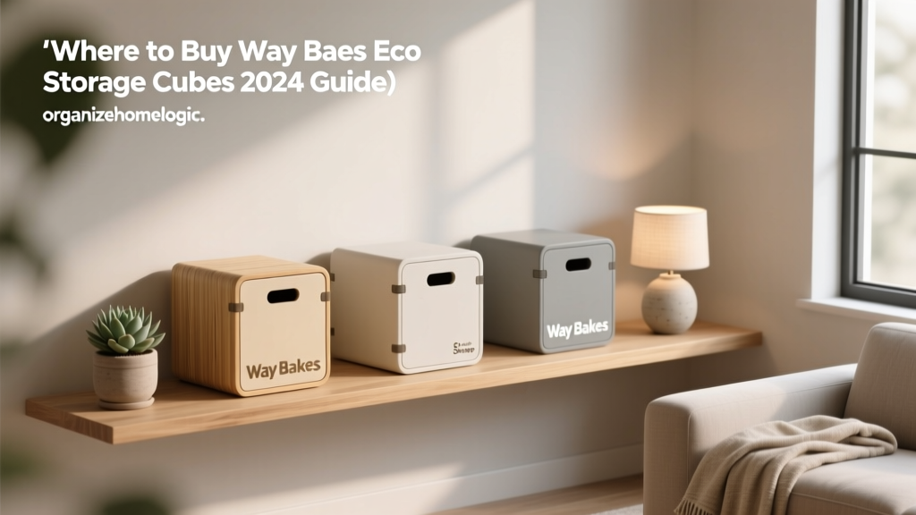 Where to Buy Way Basics Eco Storage Cubes (2024 Guide)