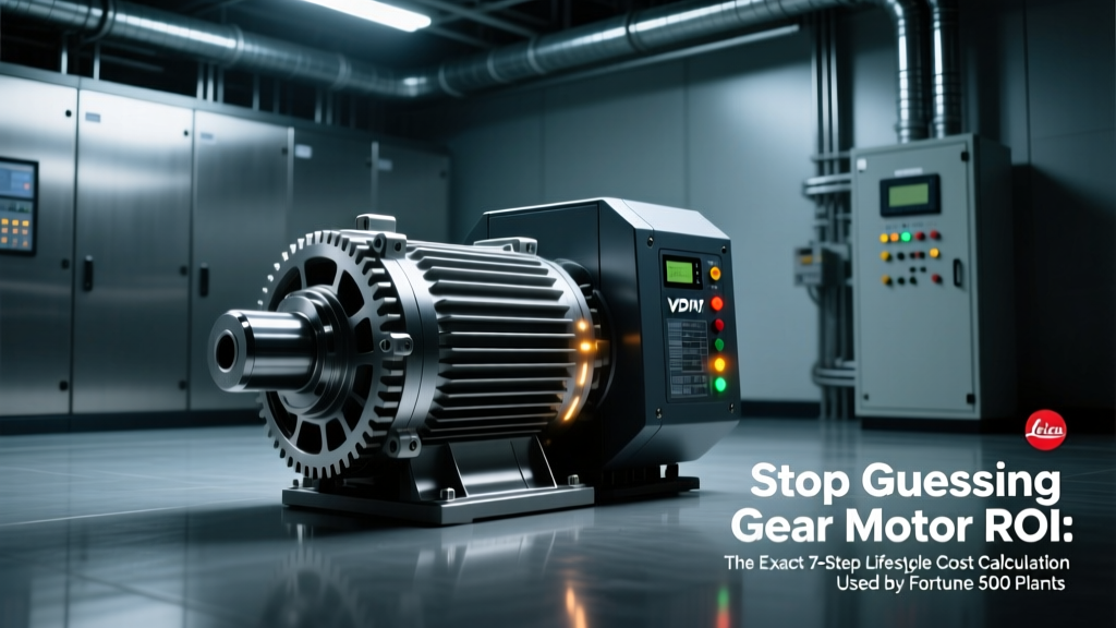 Gear Motor ROI Calculator: 7-Step Lifecycle Cost Tool