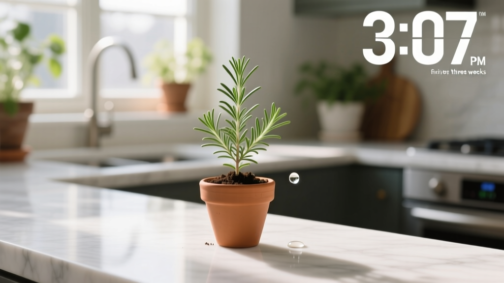 Watering Indoor Rosemary from Seeds: Science-Backed Guide