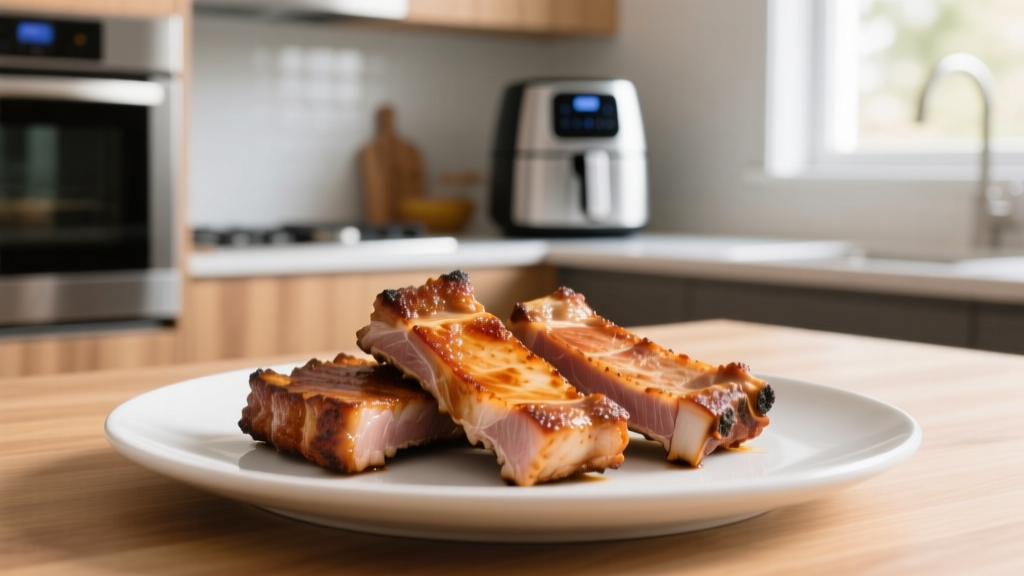 Perfect Pork Rib Chops in the Air Fryer (Crispy & Juicy!)