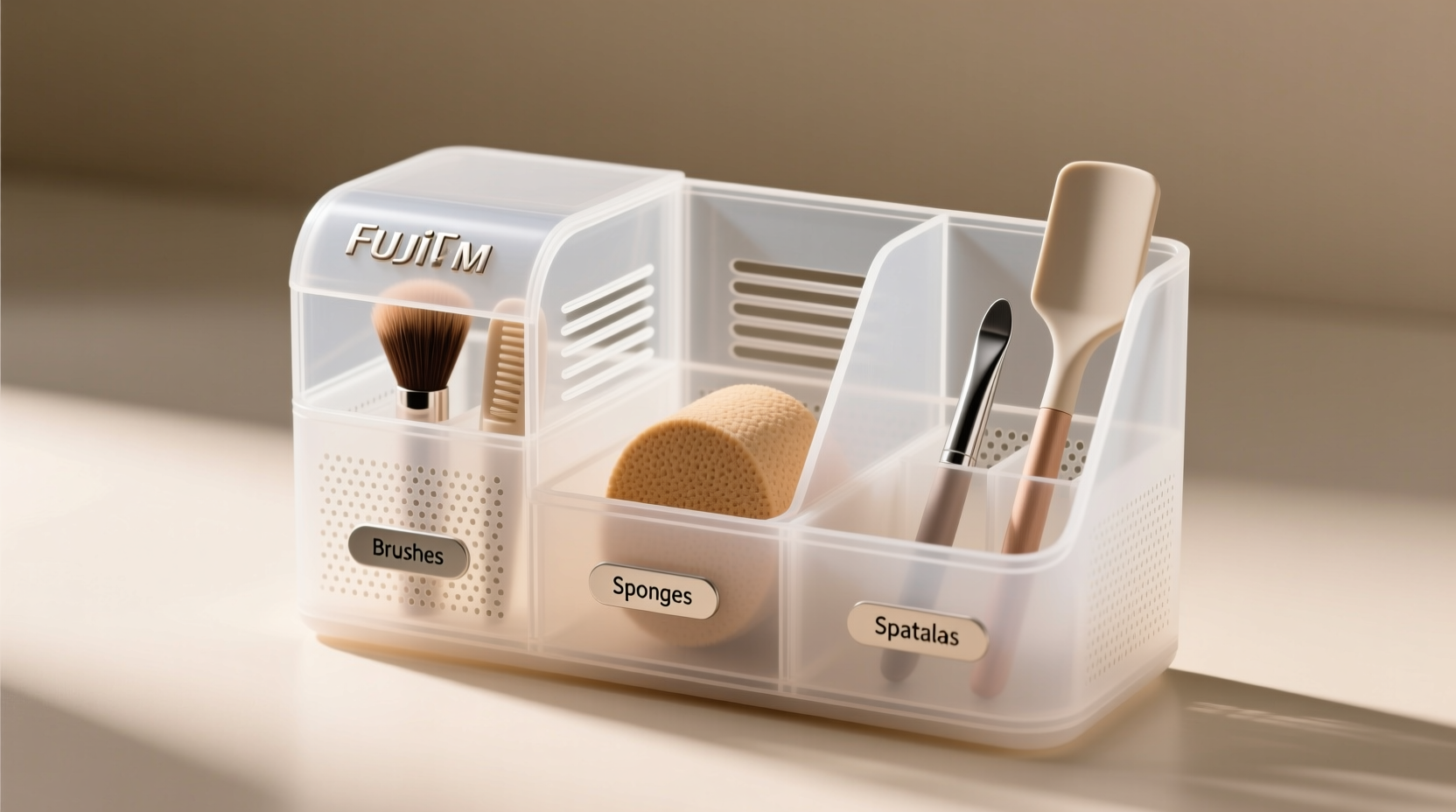 closet organization tips for germ free beauty tools