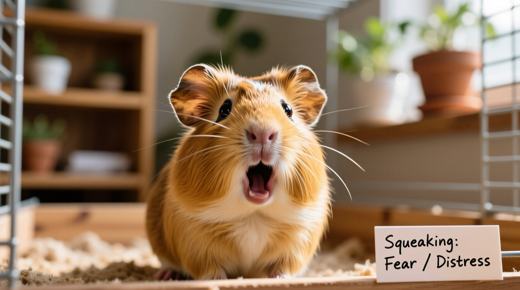 why does my guinea pig squeak so much and what it means emotionally