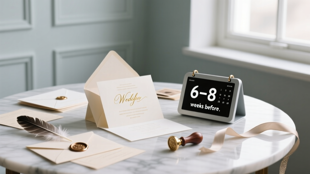 Wedding Invitation Mailing Timeline (2026)