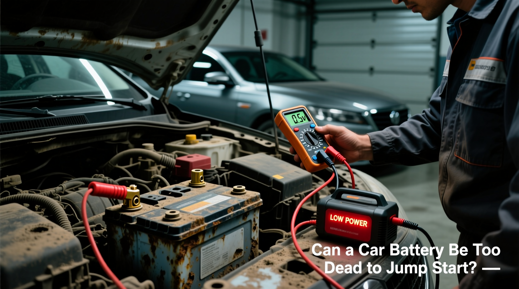 can a car battery be too dead to jump start