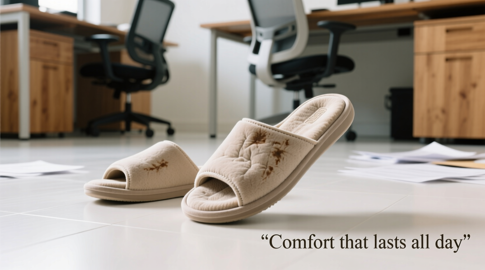 are memory foam slippers good for standing all day at work