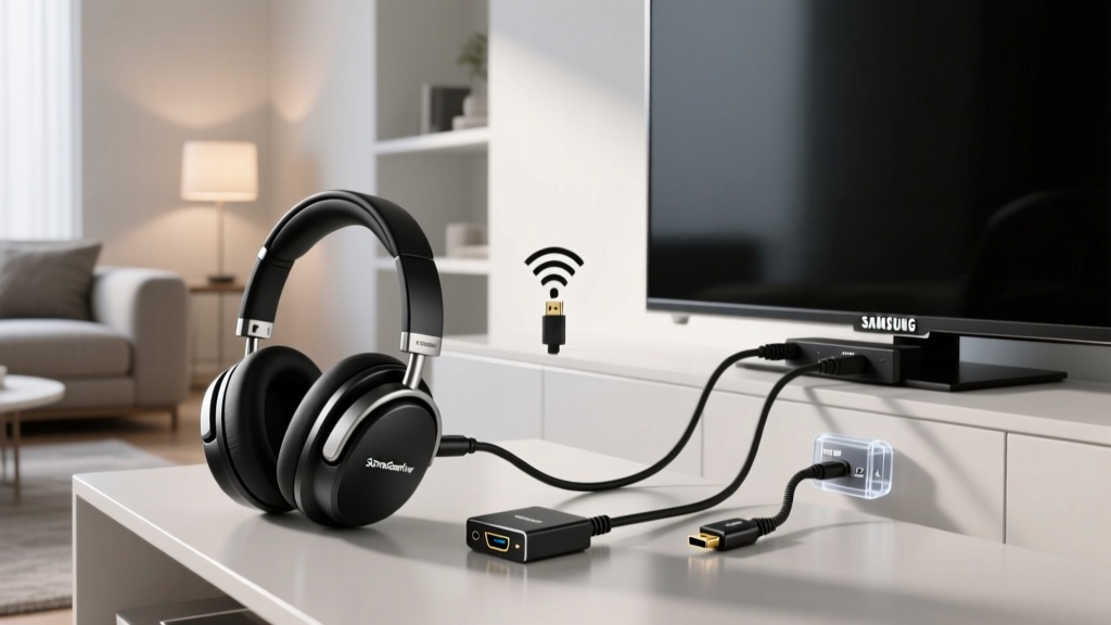 Wireless Headphones to Samsung TV Without Bluetooth (2026)