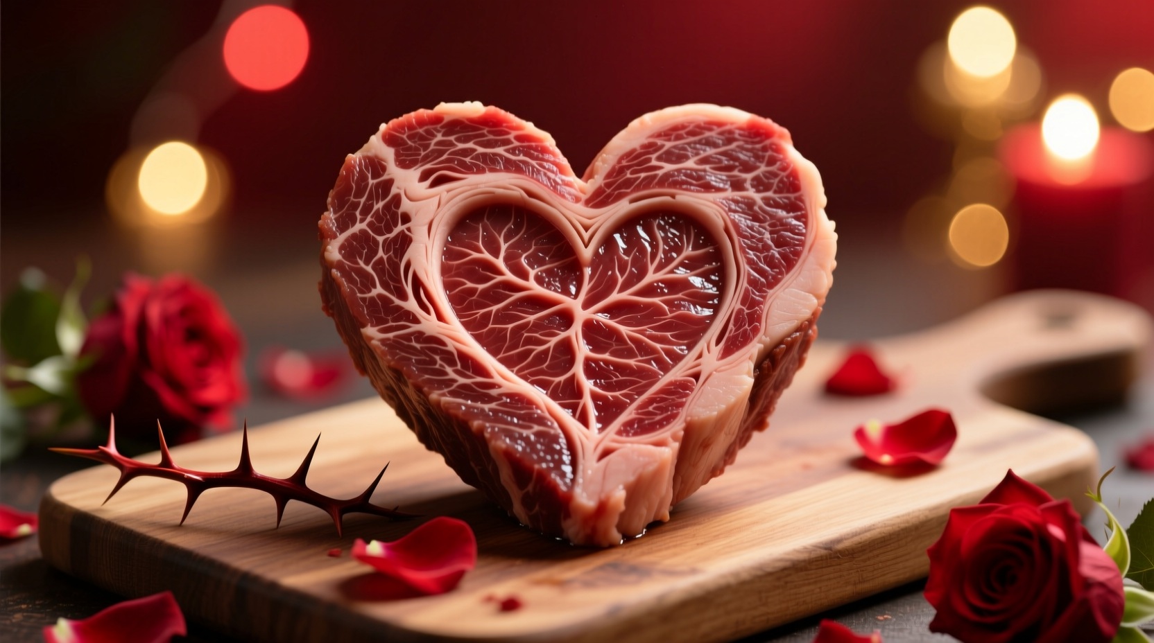 give your meat loving valentine some heartcuterie