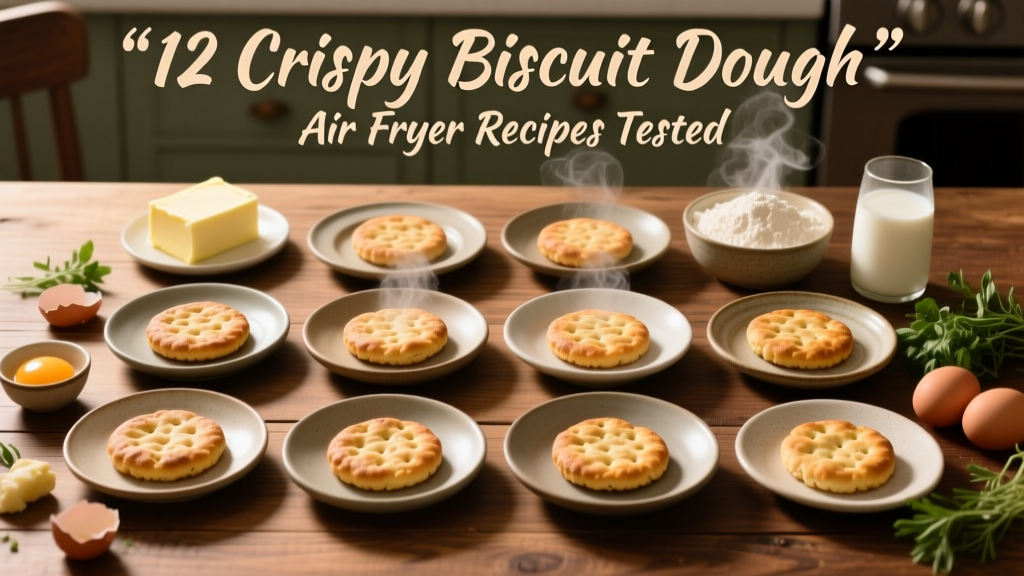12 Crispy Air Fryer Biscuit Dough Recipes (Tested!)