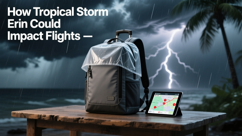 How Tropical Storm Erin Could Impact Flights: Real-Time Operational Analysis & Traveler Preparedness