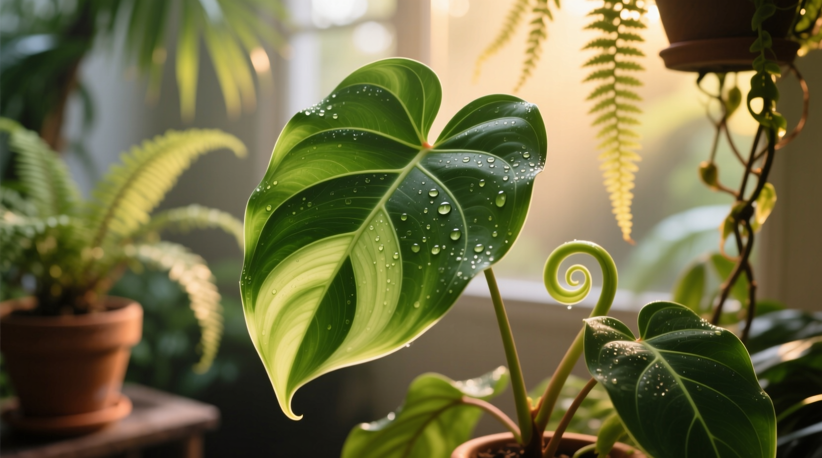 syngonium podophyllum houseplant