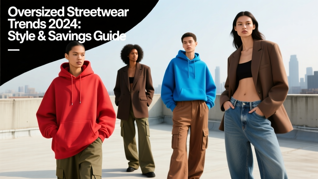 Oversized Streetwear Trends 2024: Style & Savings Guide