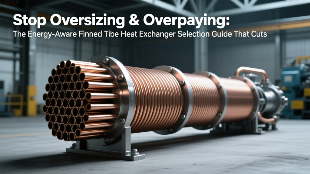 Energy-Aware Finned Tube Heat Exchanger Selection Guide