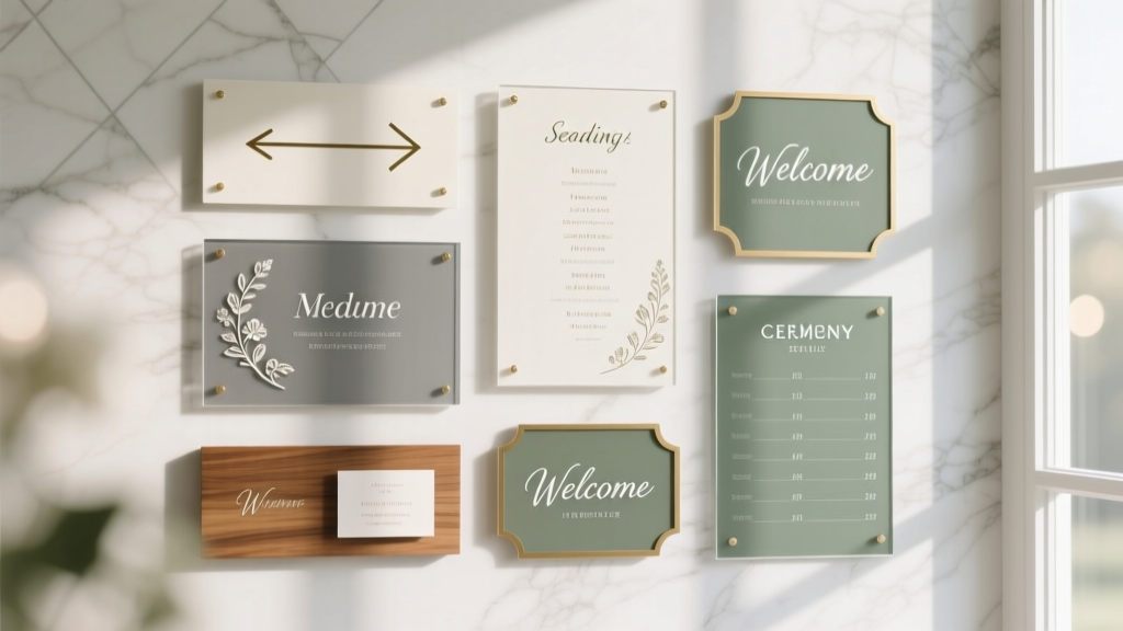 Wedding Signage Guide: Must-Haves & Templates (2026)