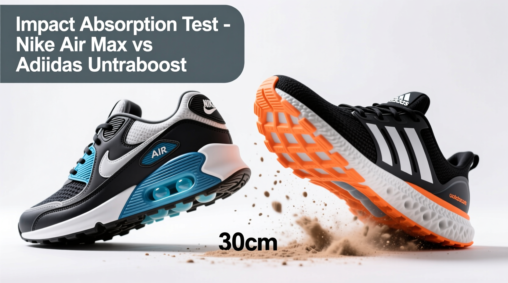 nike air max vs adidas ultraboost which running shoe absorbs impact better
