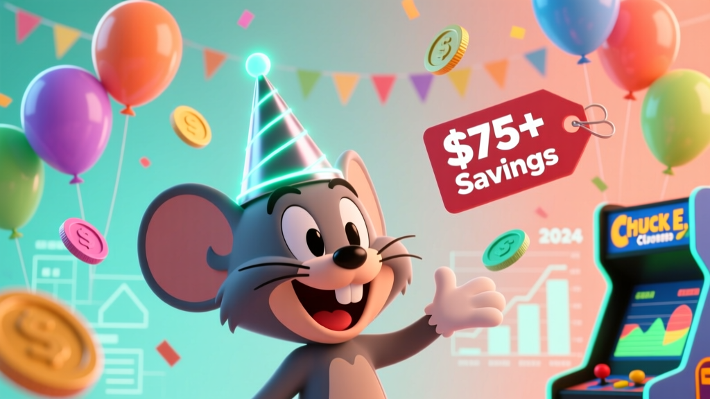 Chuck E. Cheese Party Cost 2026: Full Price Breakdown