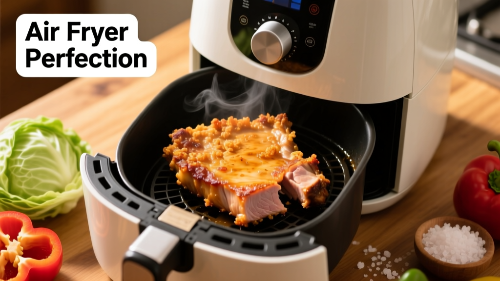 Air Fryer Boneless Country Style Pork (Crispy & Juicy!)