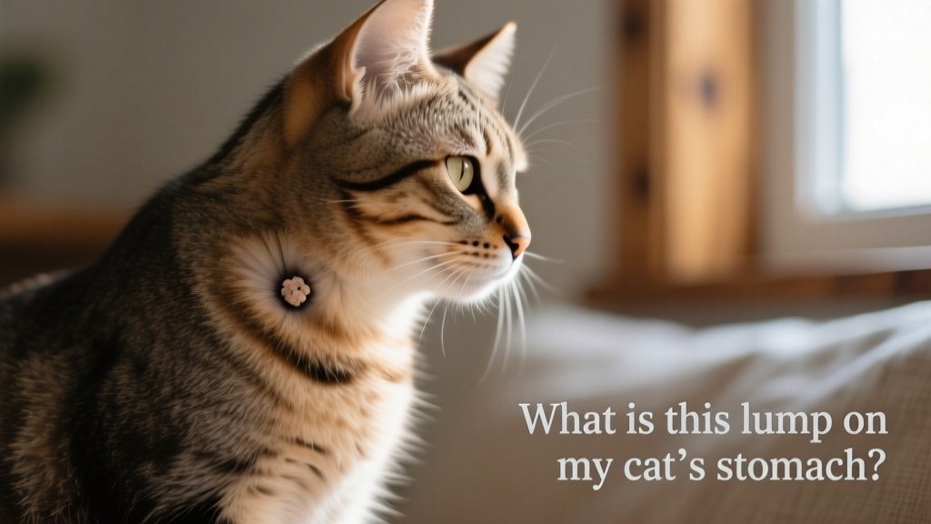 What Is This Lump On the Side of My Cat’s Stomach?