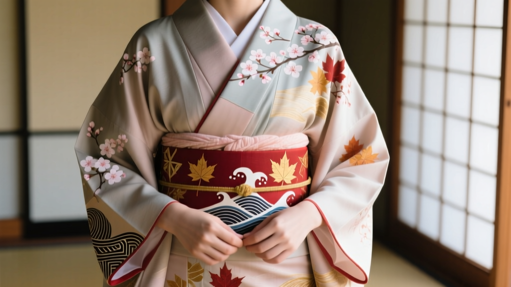 Decoding Japanese Kimono Symbolism: Motifs & Colors