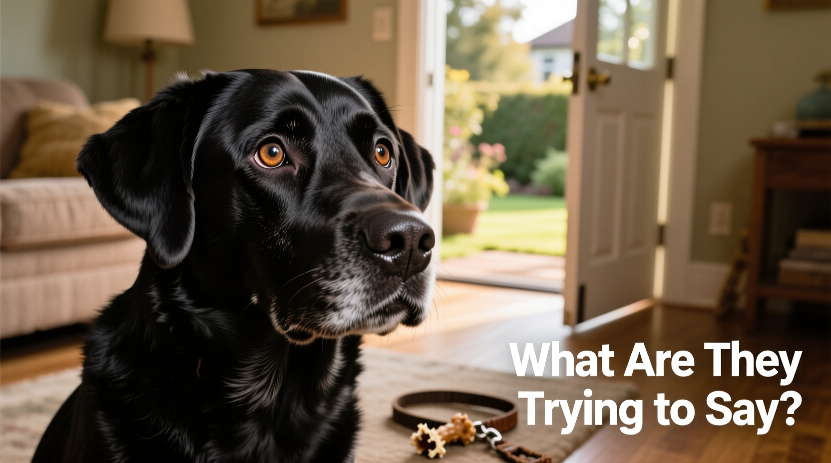 why does my dog stare at me and what are they trying to say