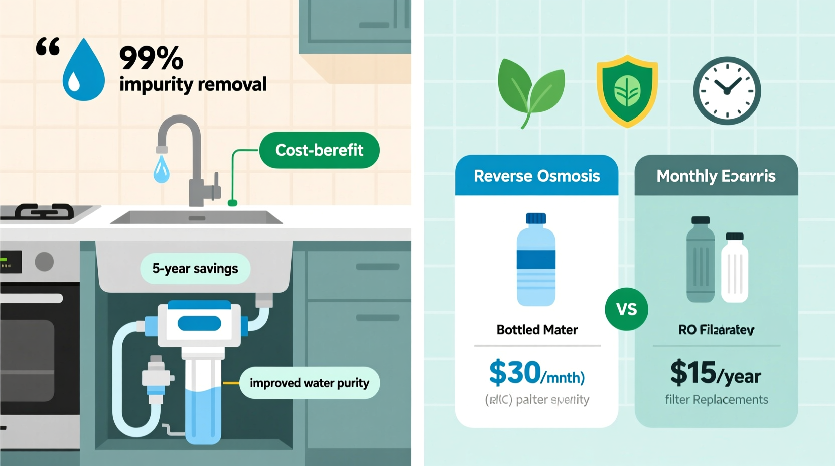 is a reverse osmosis water filter worth the installation cost and maintenance