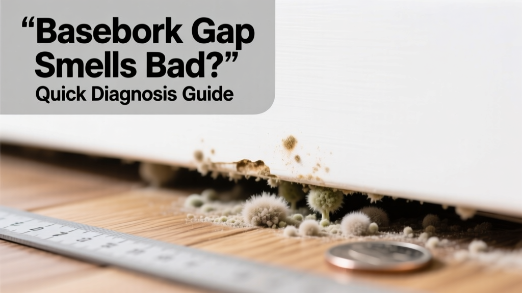 Baseboard Gap Smells Bad: Quick Diagnosis Guide