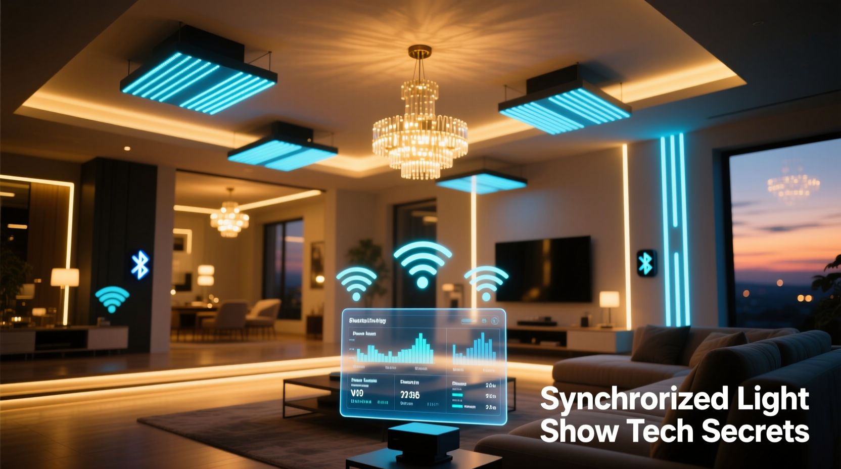 why do some homes have synchronized light shows technical secrets