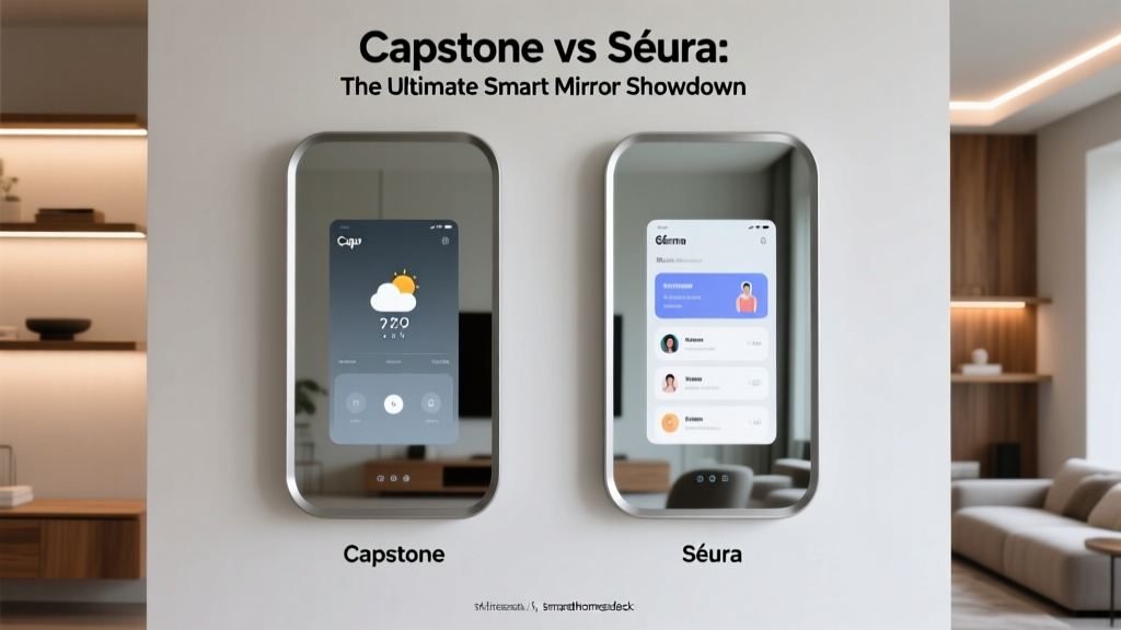 Capstone vs Séura: The Ultimate Smart Mirror Showdown