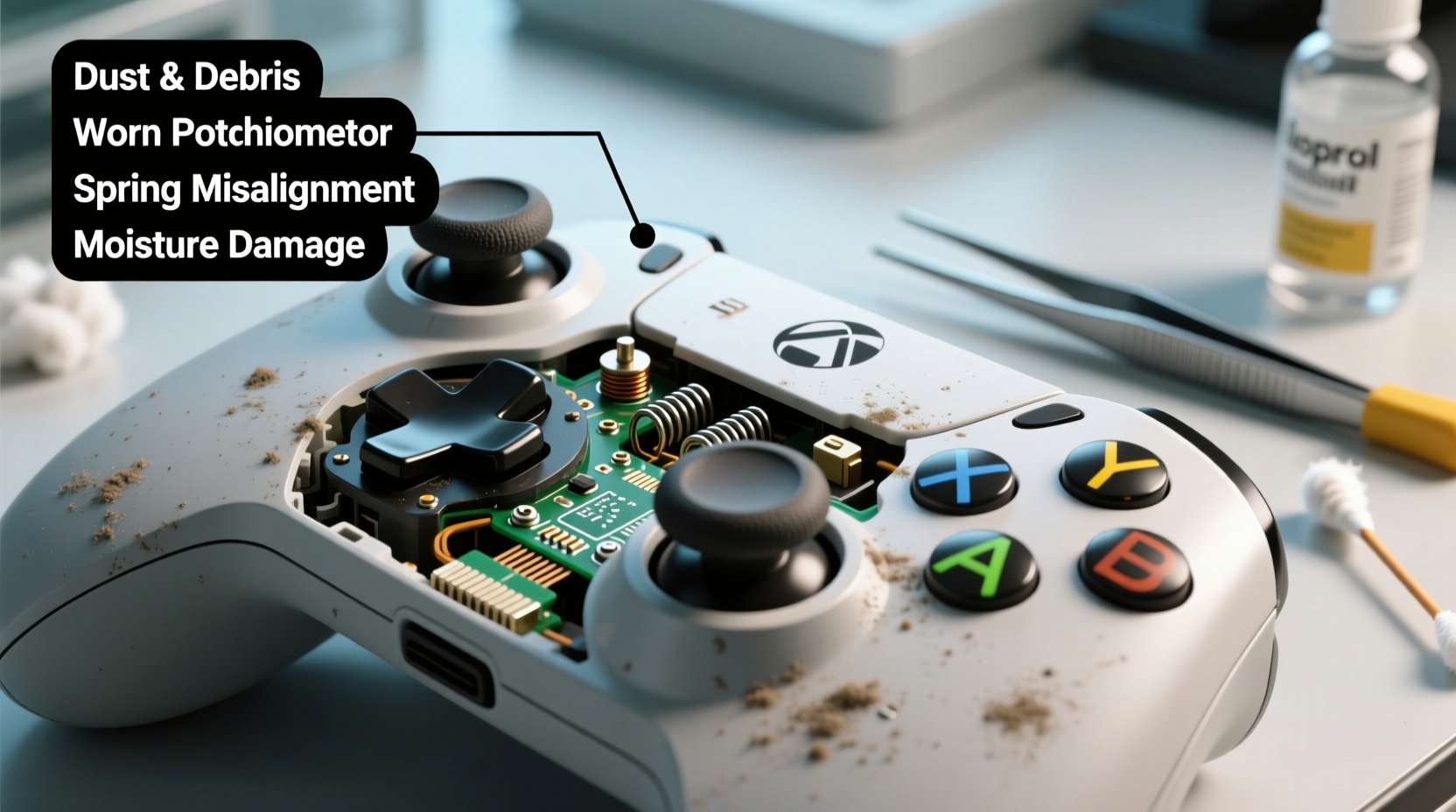 controller stick drift causes and how to fix it without buying a new one