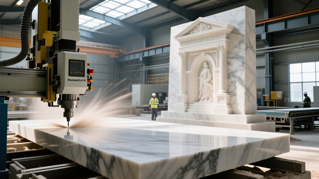 CNC Machine Stone Fabrication: Architectural & Monument Case Studies
