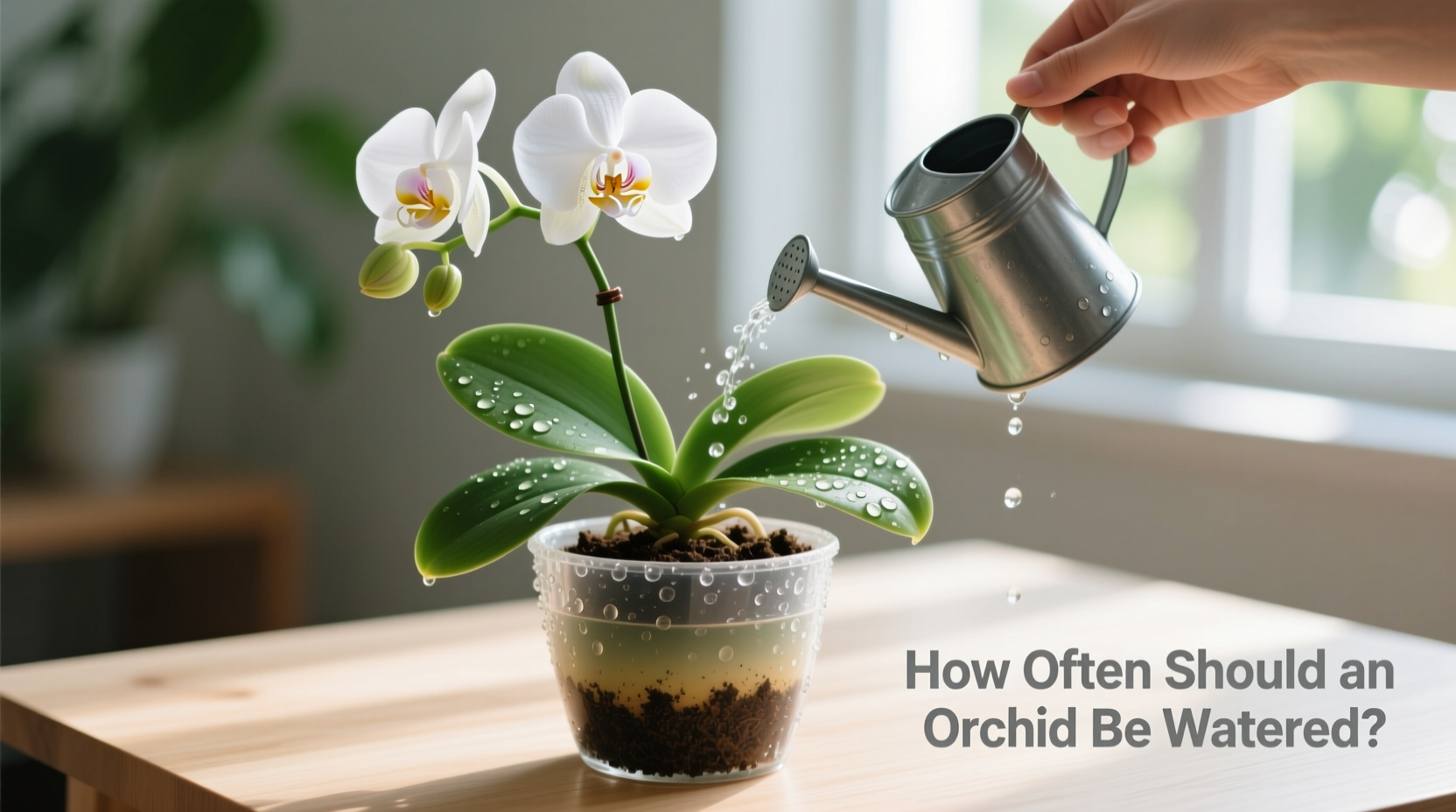 how often should an orchid be watered