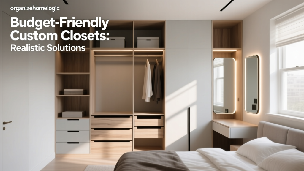 Budget-Friendly Custom Closets: Realistic Solutions