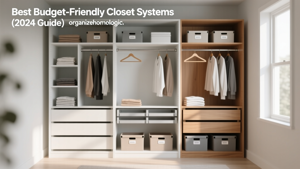 Best Budget-Friendly Closet Systems (2024 Guide)