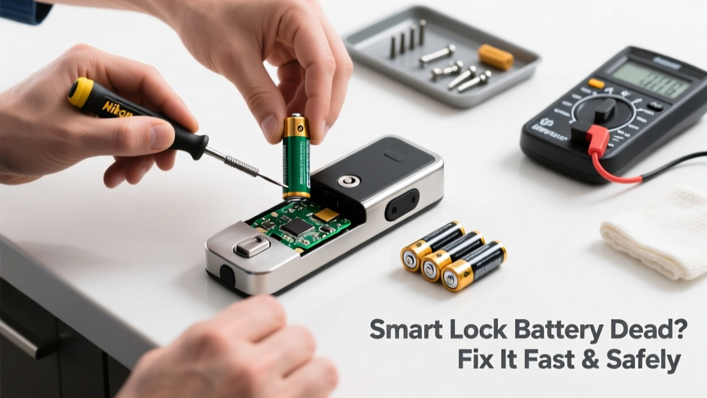 Smart Lock Battery Dead? Fix It Fast and Safely