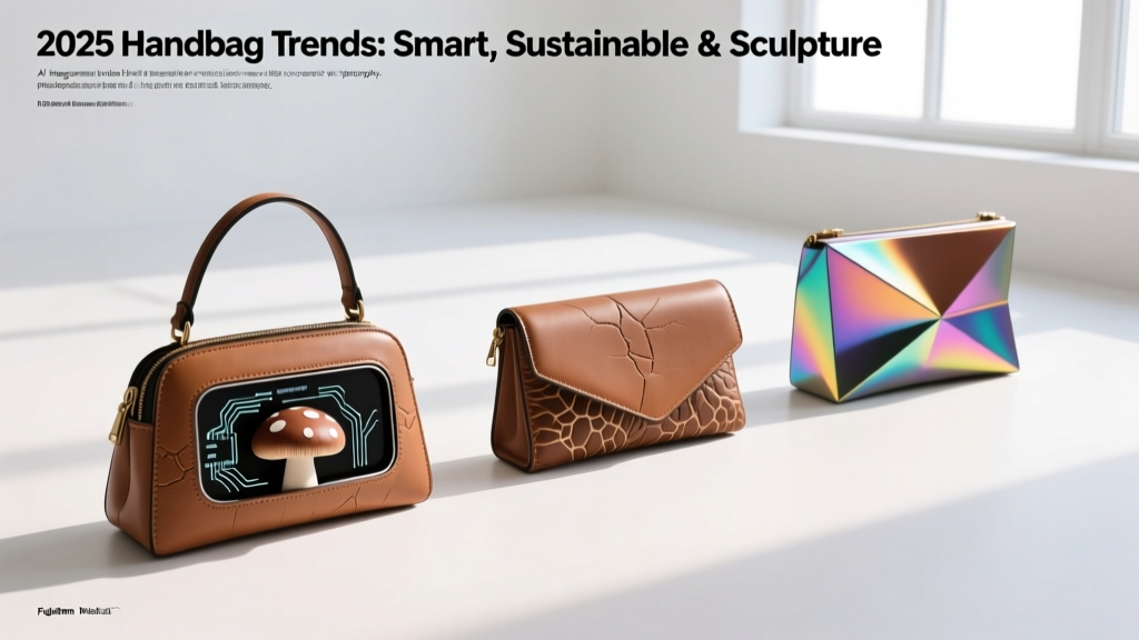 2025 Handbag Trends: Smart, Sustainable & Sculptural