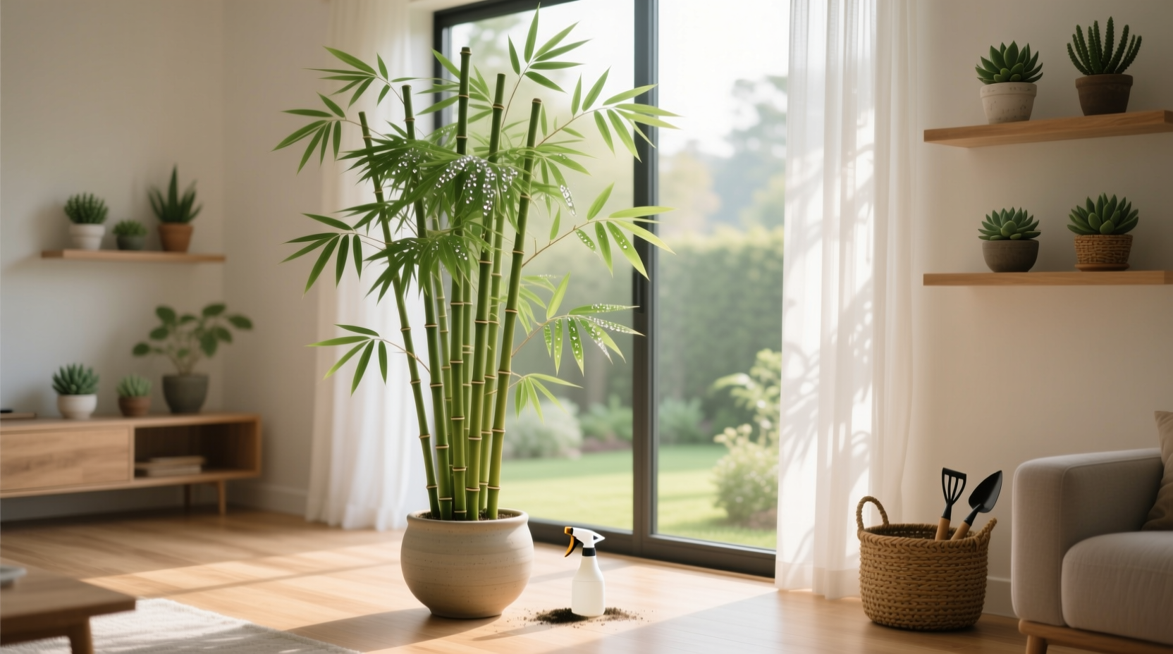 indoor bamboo plant care