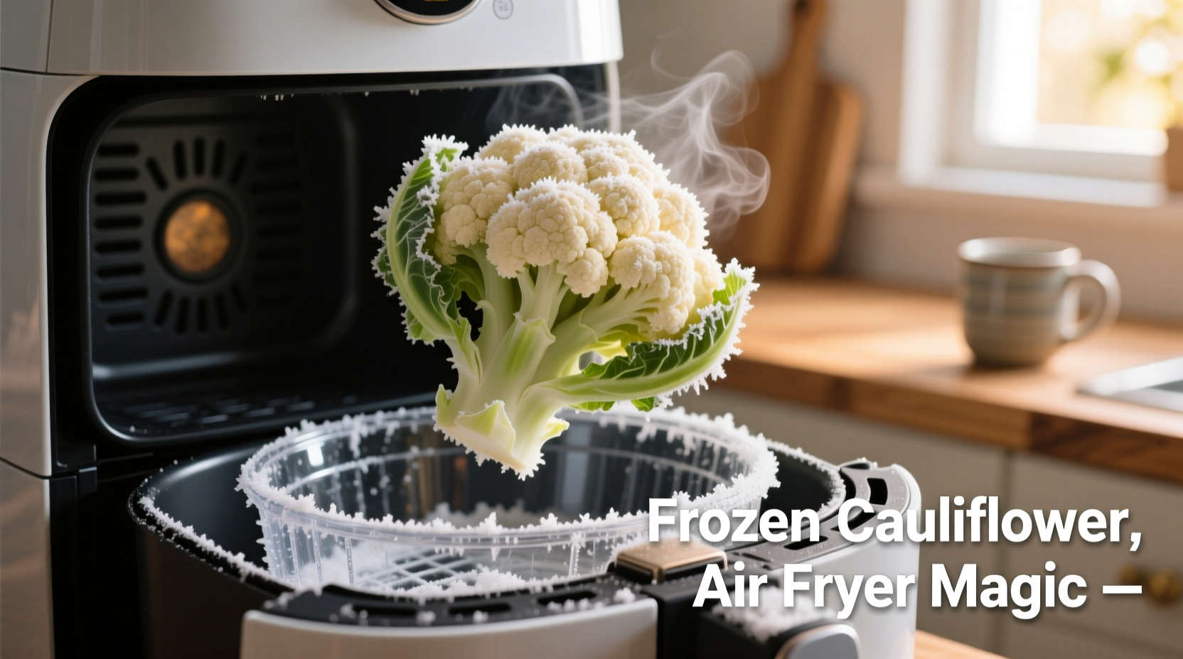 Perfect Frozen Cauliflower in Air Fryer: No Thawing Needed
