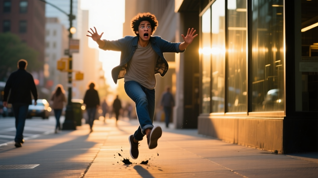 Dreaming About Tripping in Public: Interpretation